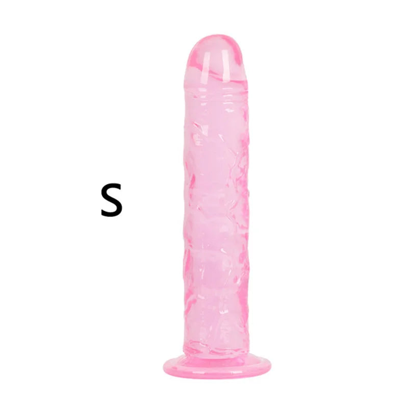 Adult Supplies Sex Toy Realistic Dildos Lifelike Flexible Dildo With Suction Cup For hands-free Play Adult Sex Toys For Men