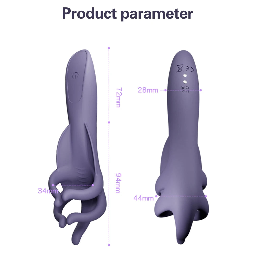 Adult Toys Sex Glans Trainer Penis Massage Male Masturbator Vibrating Glans Vibrator Sex Toys for Men Lasting Delay Endurance