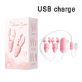 Nipple Clamps Vibrator Breast Massage Tongue Licking Sucking Vibrating Clit Stimulator Female Maturbator Adult Sex Toy For Women