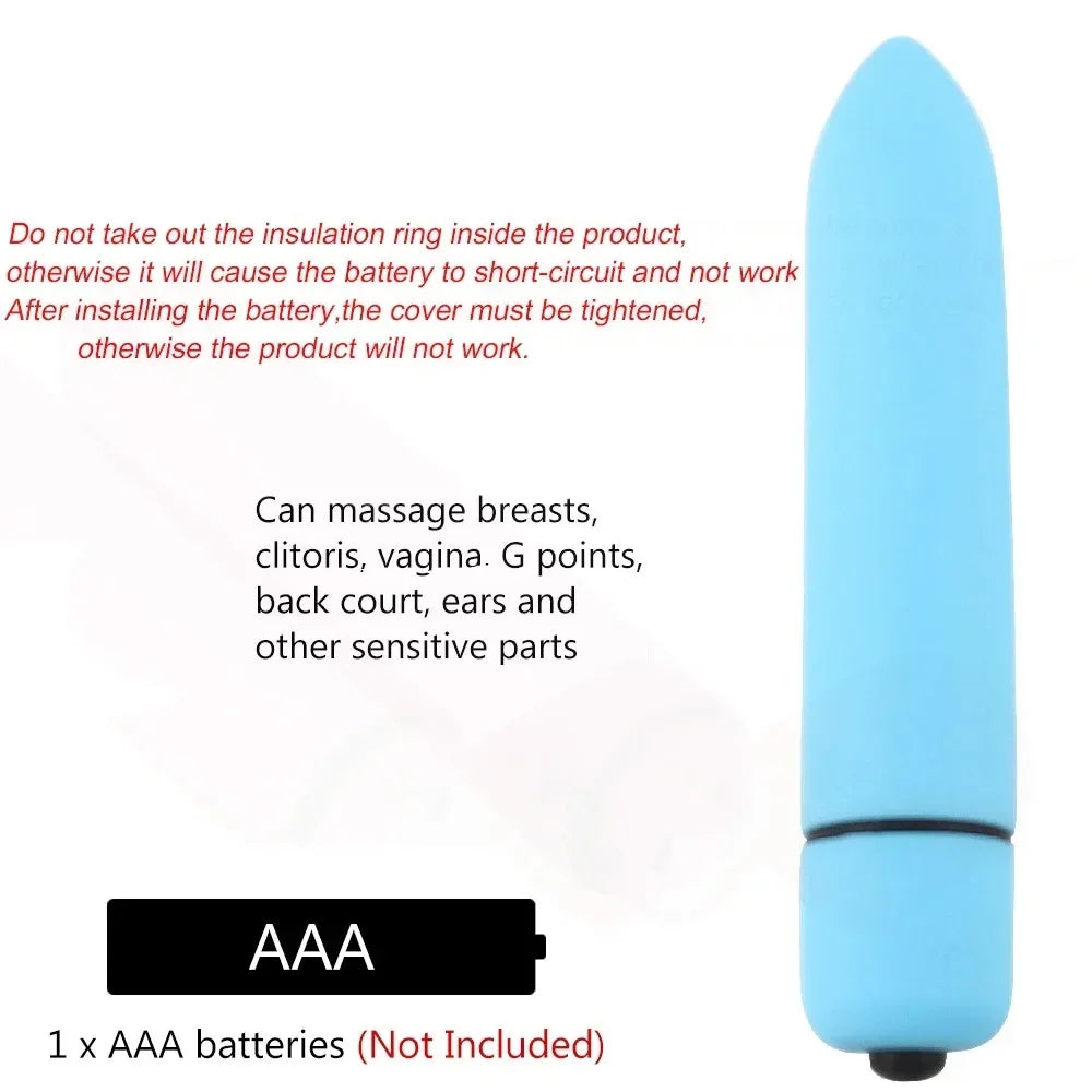 10 Speed Mini Bullet Vibrator for Women Waterproof Clitoris Stimulator Dildo Vibrators Vagina Sex Toys for Woman Sex Products