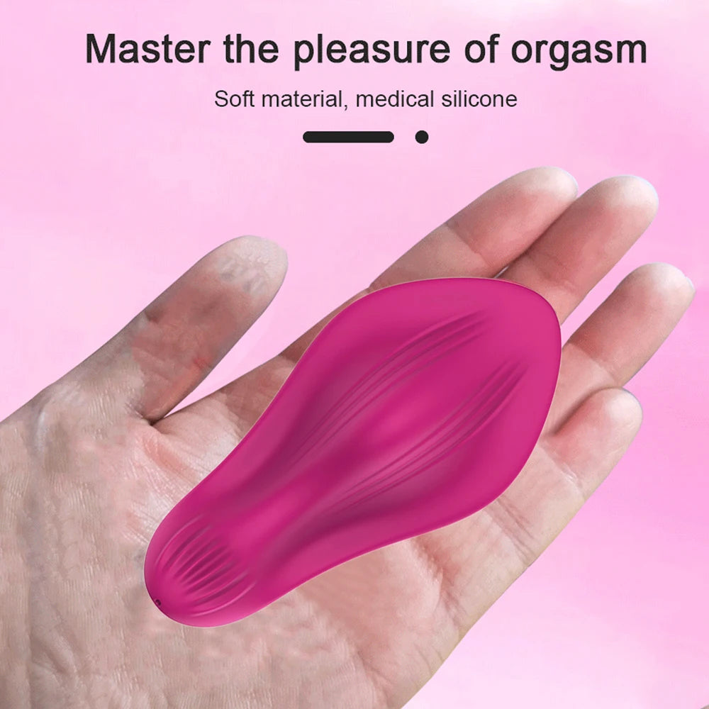 Mini Wearable Vibrator for Female Clit Stimulator Wireless Bluetooth APP Control Vibrating for Women Masturbator Adult Sex Toys