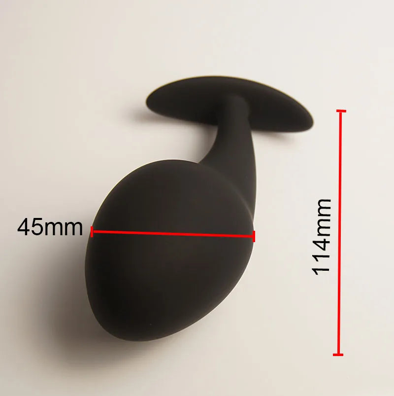 Silicone Anal Dilator Dildo Sex Toys,But Butt Plugs,Tadpole Shape Analplug Buttplug Butplug,Anus Ass Training Trainer ,Analsex