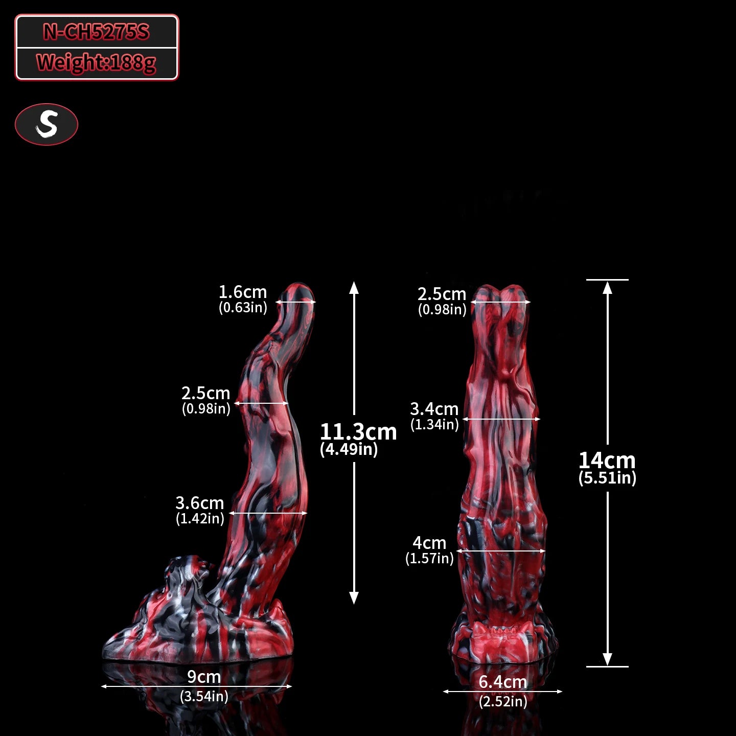 LICKER Anal Dildo Silicone Monster Cock Tongue Penis Vaginal Massager Anal Plug Women Masturbation Sex Toy Couple Flirting Game