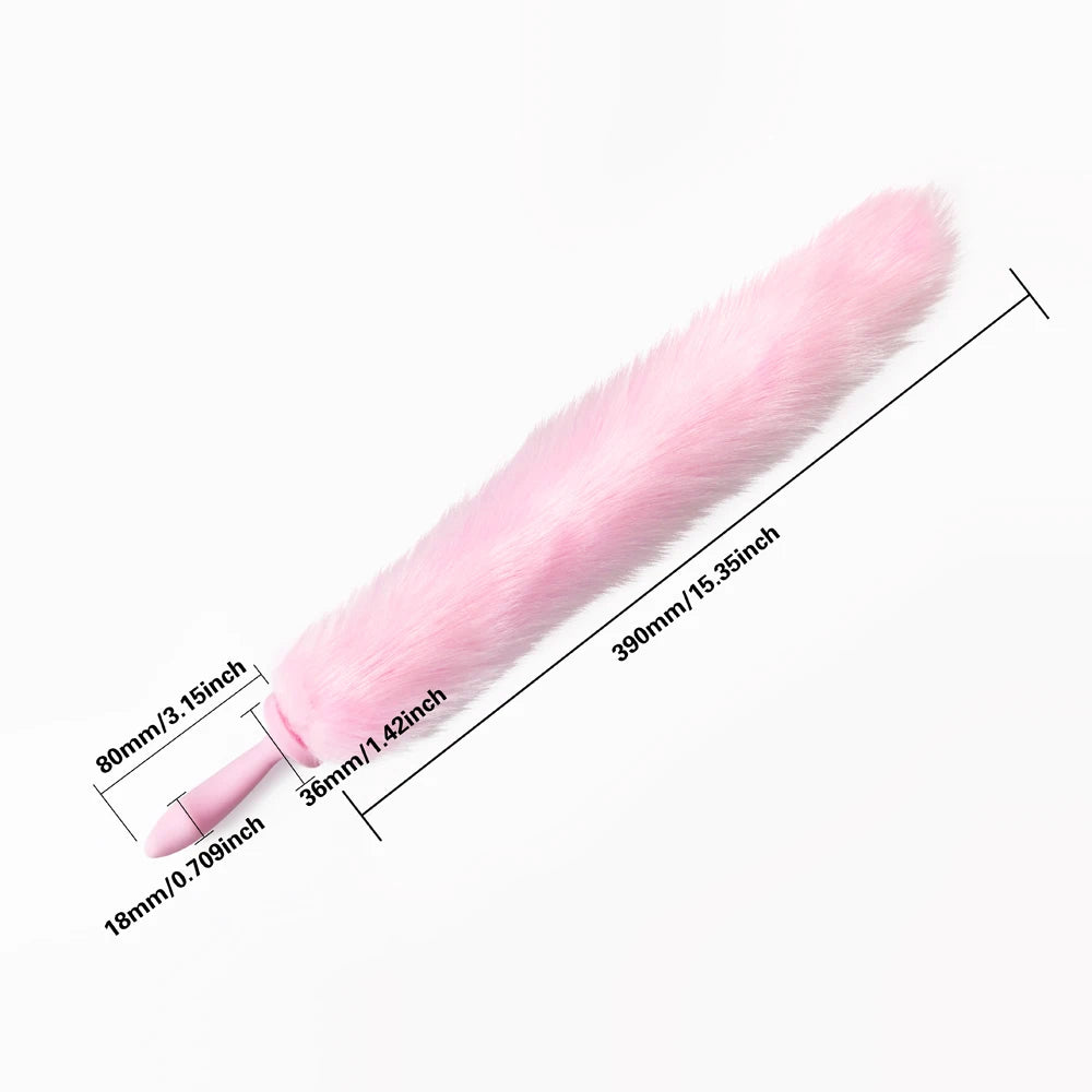 Fox Anal Plug Tail Silicone Anal Toys For Women Men Butt Plug Dildos Small Tail Anal Plug Cosplay Sex Toys For Adult Sexy